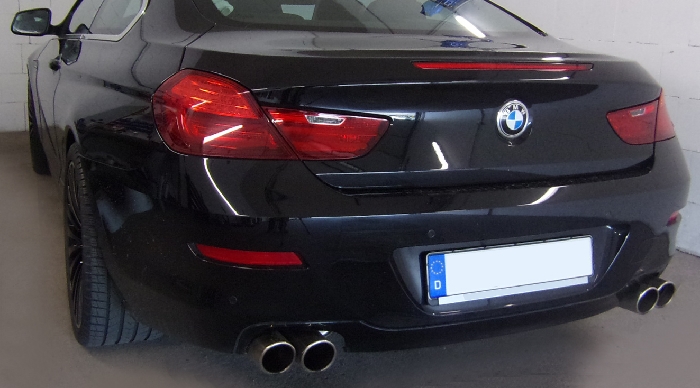 Anhängerkupplung für BMW-6er Coupe F13, nur für Fzg. mit Anhängelastfreigabe, Baureihe 2011-2015 V-abnehmbar