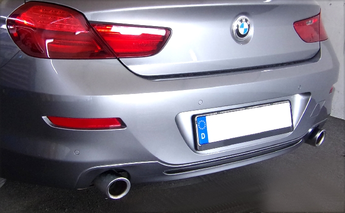 Anhängerkupplung für BMW 6er Gran Coupe F06, nur für Fzg. mit Anhängelastfreigabe 2015- Ausf.: V-abnehmbar