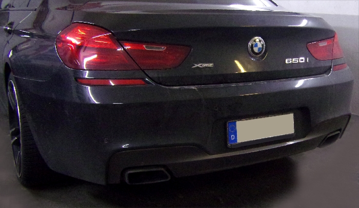 Anhängerkupplung für BMW 6er Gran Coupe F06 m. M- Performance, nur für Fzg. mit Anhängelastfreigabe 2012-2015 Ausf.: V-abnehmbar