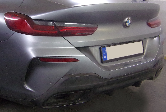 Anhängerkupplung für BMW 8er G16 Gran Coupe, nur für Heckträgerbetrieb 2019- Ausf.: V-abnehmbar