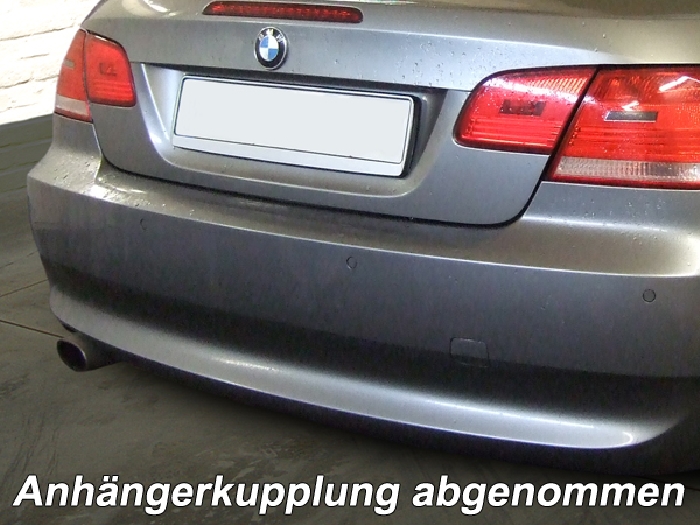 Anhängerkupplung für BMW 3er Cabrio E93 2006- Ausf.: V-abnehmbar