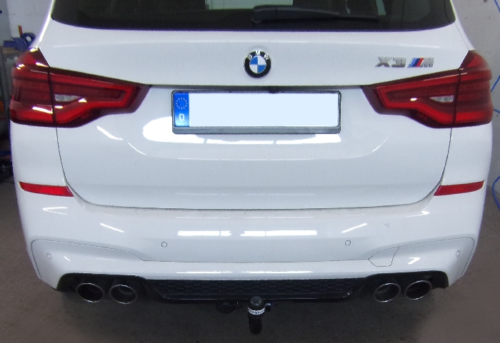 Anhängerkupplung für BMW X3 G01 Geländekombi, spez. M Competition F97 2019- Ausf.: V-abnehmbar