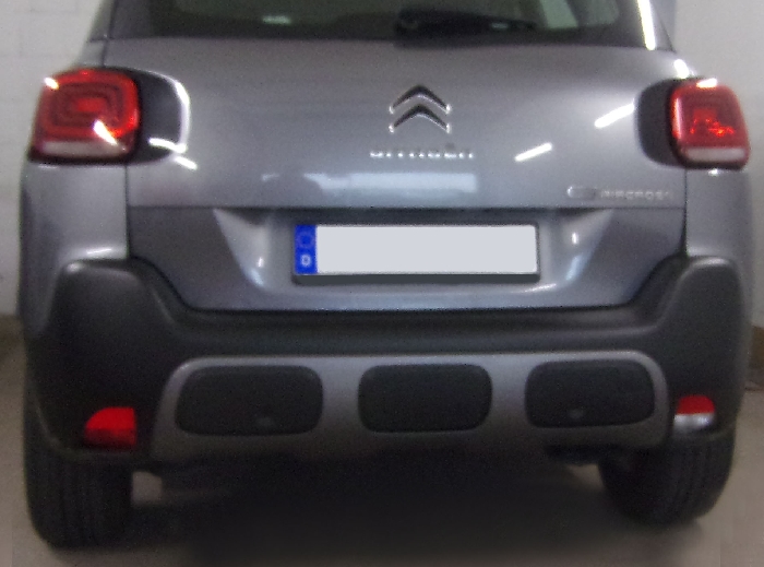 Anhängerkupplung für Citroen C3 Aircross 2017-2021 Ausf.: V-abnehmbar 45 Grad