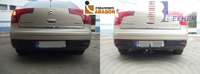 Anhängerkupplung für Citroen C5 Limousine 2004-2007 Ausf.: V-abnehmbar