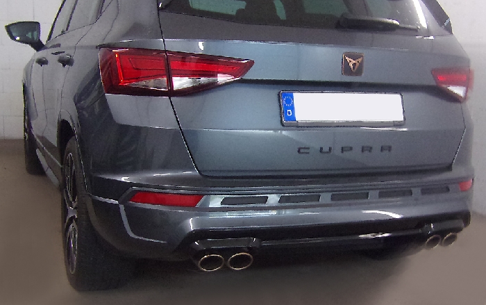 Anhängerkupplung für Cupra Ateca vorab Anhängelast prüfen 2019-2023 Ausf.: V-abnehmbar