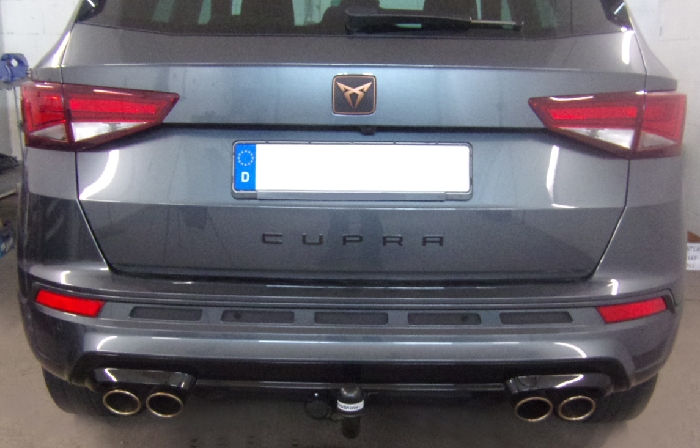 Anhängerkupplung für Cupra Ateca vorab Anhängelast prüfen 2019-2023 Ausf.: V-abnehmbar