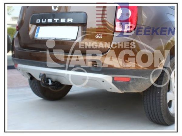 Anhängerkupplung für Dacia Duster SUV 2WD und 4WD 2010-2012 Ausf.: starr