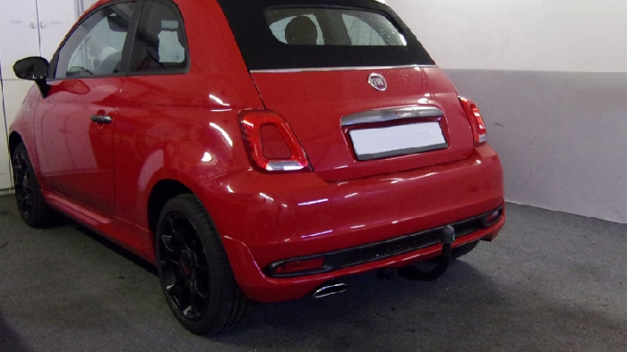 Anhängerkupplung für Fiat 500 S 2016-2022 Ausf.: V-abnehmbar