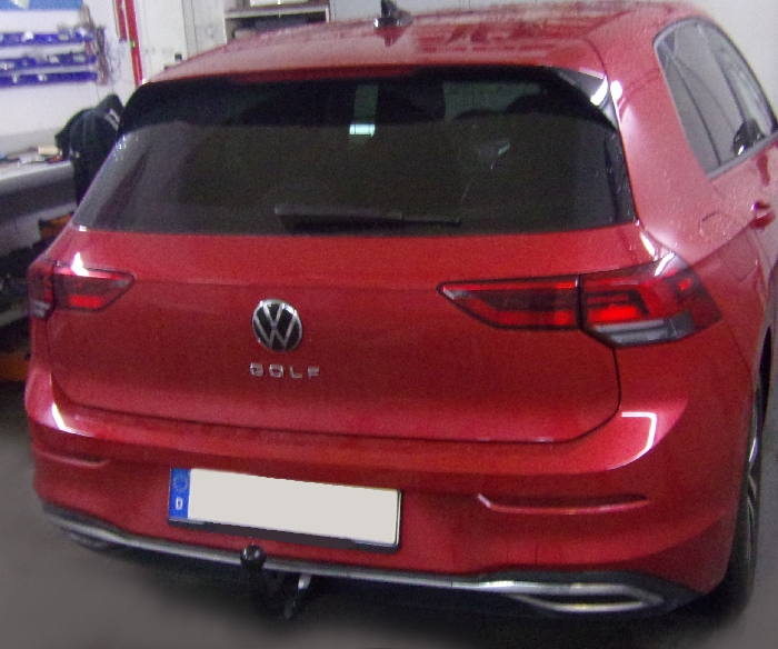 Anhängerkupplung für VW Golf VIII Limousine 2023- Ausf.: V-abnehmbar