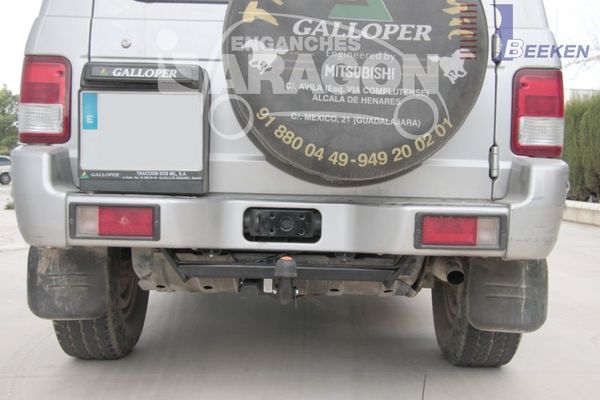 Anhängerkupplung für Hyundai Galopper langer Radstand, incl. Exceed 1998- Ausf.: starr