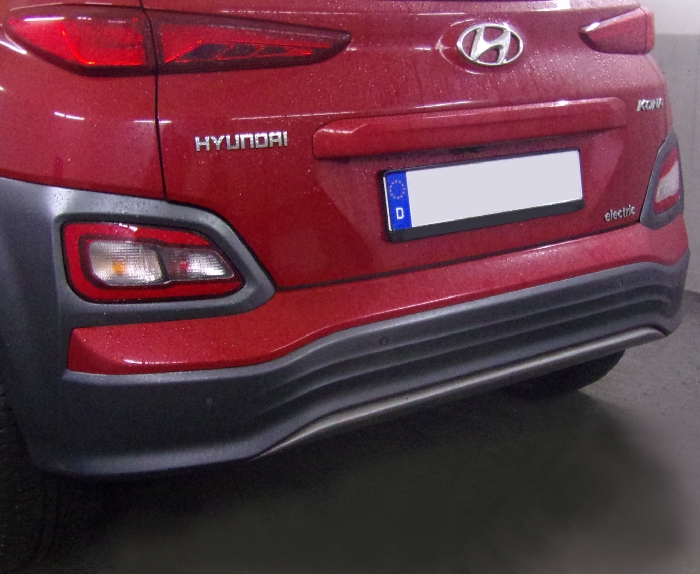 Anhängerkupplung für Hyundai Kona Elektro, nur für Heckträgerbetrieb 2018-2023 Ausf.: V-abnehmbar