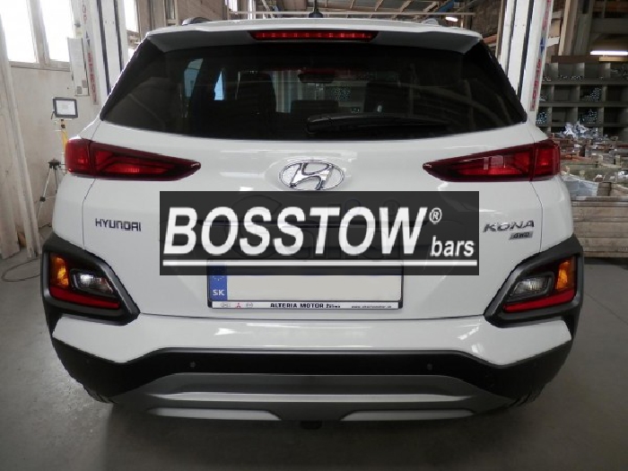 Anhängerkupplung für Hyundai Kona Fzg. mit E-satz Vorbereitung, spez. AdBlue, spez. Hybrid 2017-2023 Ausf.: abnehmbar