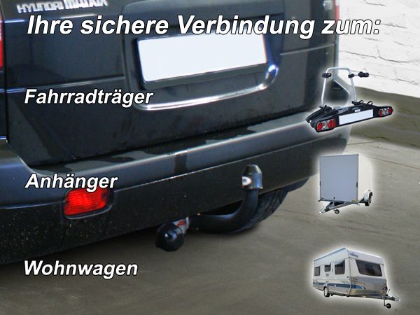 Anhängerkupplung für Hyundai-Matrix (FC), Baureihe 2001-2009 starr