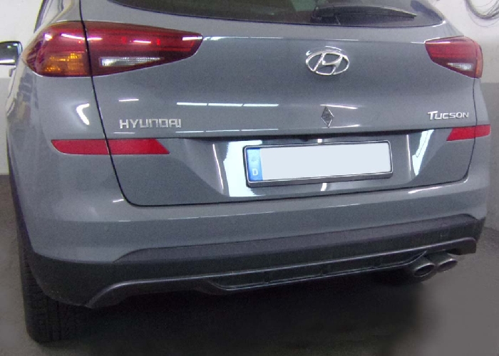 Anhängerkupplung für Hyundai Tucson spez. N-Line 2019-2020 Ausf.: V-abnehmbar