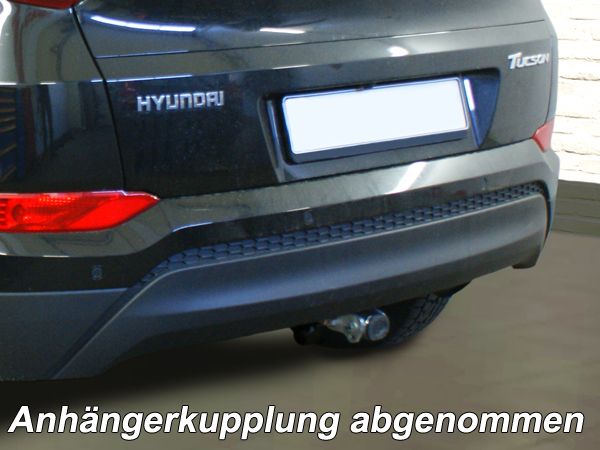 Anhängerkupplung für Kia-Sportage QL, Baureihe 2015-2018 abnehmbar