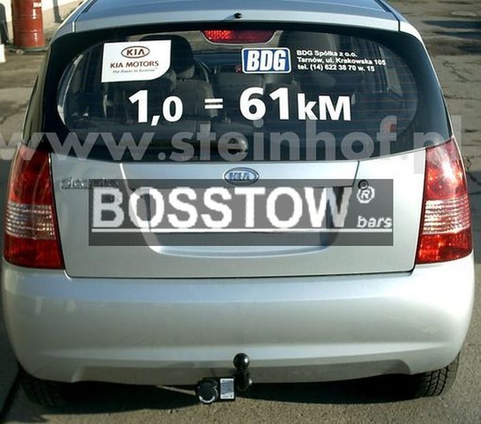 Anhängerkupplung für Kia Picanto 2004-2010 Ausf.: starr