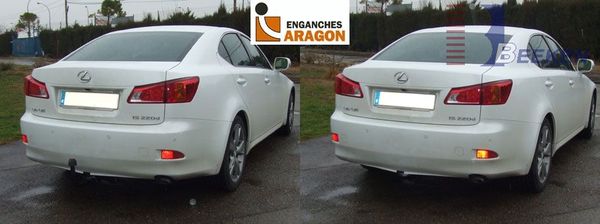 Anhängerkupplung für Lexus-IS 220d, Baureihe 2005-2013 V-abnehmbar