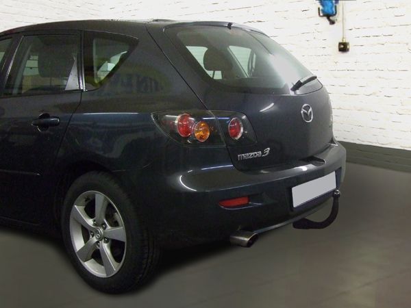 Anhängerkupplung für Mazda 3 Fließheck Sport, nicht für MPS 2003-2009 Ausf.: V-abnehmbar