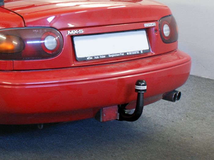 Anhängerkupplung für Mazda MX 5, NA nur für Fahrzeuge mit vorh. Anhängelastfreigabe 1992-1998 Ausf.: abnehmbar