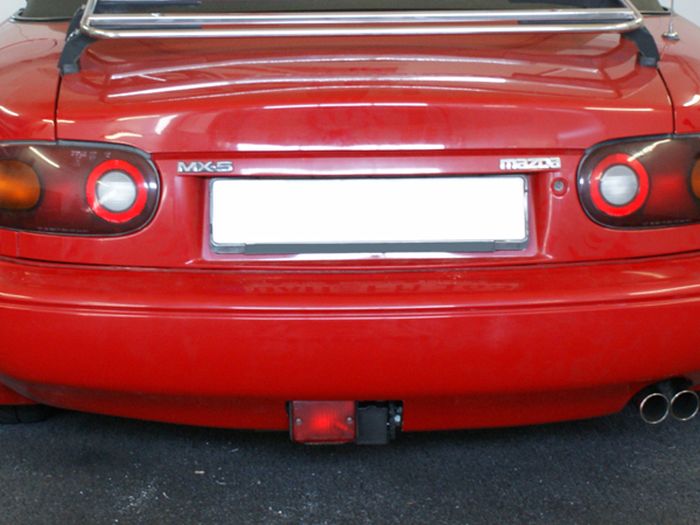 Anhängerkupplung für Mazda MX 5, NA nur für Fahrzeuge mit vorh. Anhängelastfreigabe 1992-1998 Ausf.: abnehmbar