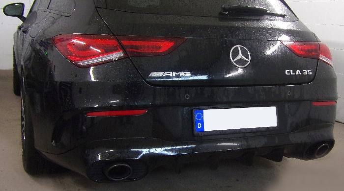 Anhängerkupplung für Mercedes-AMG-AMG CLA 35 CLA 35 AMG Shooting Brake 118 (vorab Anhängelastfreigabe prüfen), Baureihe 2019- V-abnehmbar