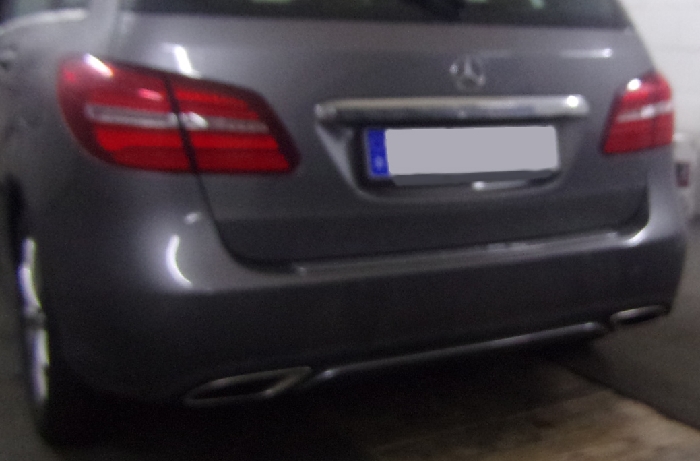 Anhängerkupplung für Mercedes B-Klasse W246, spez. m. AMG Sport o. Styling Paket 2015-2019 Ausf.: V-abnehmbar