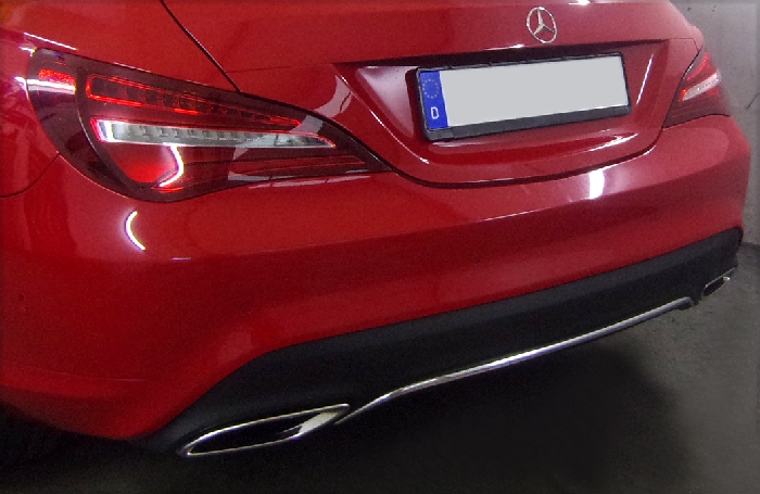 Anhängerkupplung für Mercedes CLA X117, Shooting Brake 2015- Ausf.: V-abnehmbar