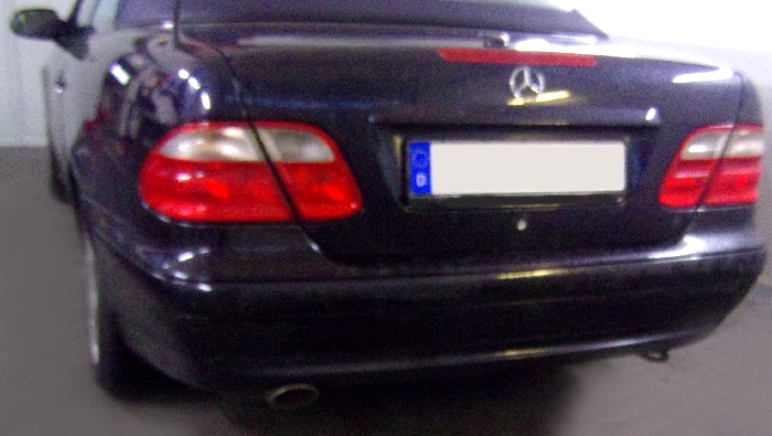 Anhängerkupplung für Mercedes CLK Coupé, Cabrio C208, nicht 430 1997-2002 Ausf.: abnehmbar