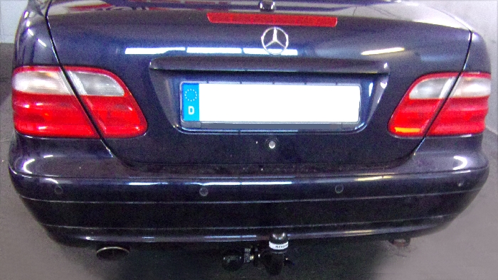 Anhängerkupplung für Mercedes CLK Coupé, Cabrio C208, nicht 430 1997-2002 Ausf.: abnehmbar