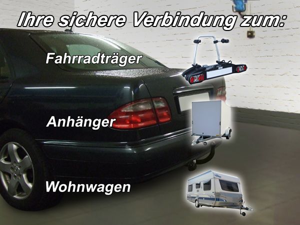 Anhängerkupplung für Mercedes E-Klasse Limousine W 210, inkl. 4x4, 4-Matic 1995-2002 Ausf.: starr