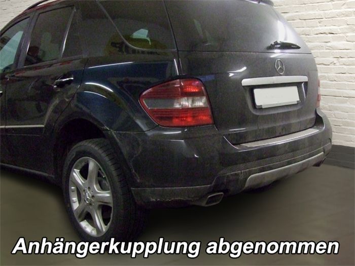 Anhängerkupplung für Mercedes M-Klasse W164 2010- Ausf.: V-abnehmbar