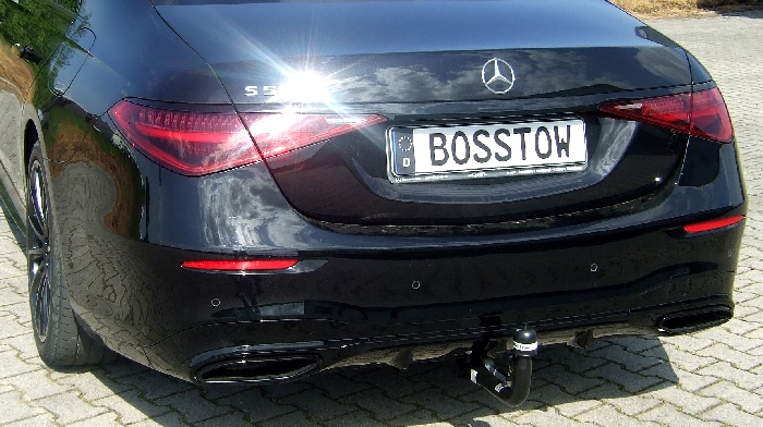 Anhängerkupplung für Mercedes-AMG AMG S 63 E W223, spez. S 63 E Performance, nur für Heckträgerbetrieb 2023- Ausf.: V-abnehmbar