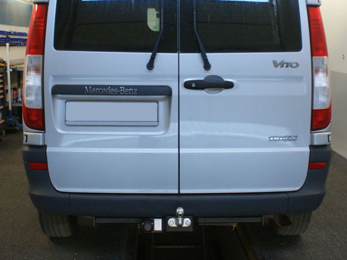 Anhängerkupplung für Mercedes Vito W639, Fzg. o. Elektrosatz-Vorbereitung 2005-2010 Ausf.: starr