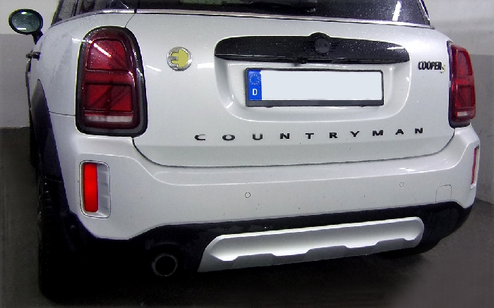 Anhängerkupplung für MINI Countryman SE F60 Countryman ALL 4, auch mit Fußsensor, nur für Heckträgerbetrieb 2020- Ausf.: V-abnehmbar