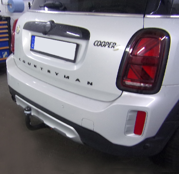 Anhängerkupplung für MINI Countryman SE F60 Countryman ALL 4, auch mit Fußsensor, nur für Heckträgerbetrieb 2020- Ausf.: V-abnehmbar