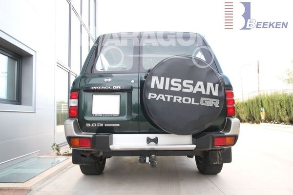 Anhängerkupplung für Nissan Patrol GR, Typ Y 61 1998-2004 Ausf.: starr