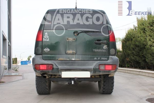 Anhängerkupplung für Nissan Terrano II 1996-2000 Ausf.: starr