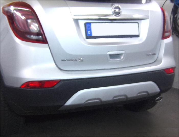 Anhängerkupplung für Opel Mokka X nicht für Fzg. mit Fahrradträgersystem Flex-Fix, ohne Elektrosatzvorb. 2016-2020 Ausf.: starr