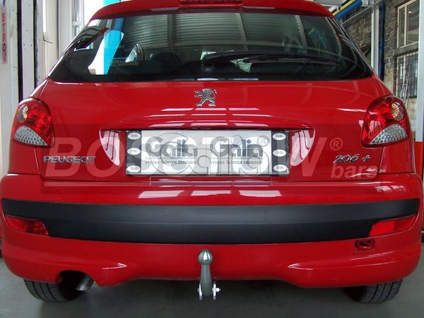 Anhängerkupplung für Peugeot-206+ Base, Baureihe 2009- starr