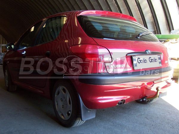 Anhängerkupplung für Peugeot 206 Base, (nicht GTI, GT, XS, 16V, 206CC) 1998-2003 Ausf.: starr
