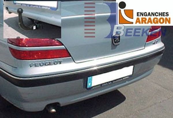 Anhängerkupplung für Peugeot 406 Limousine 1999-2004 Ausf.: V-abnehmbar
