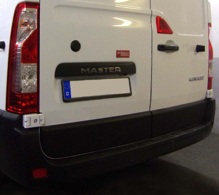 Anhängerkupplung für Renault Master Kastenwagen Frontantrieb ohne Trittbrett, Fzg. ohne Elektrosatz Vorbereitung 2014-2024 Ausf.: starr