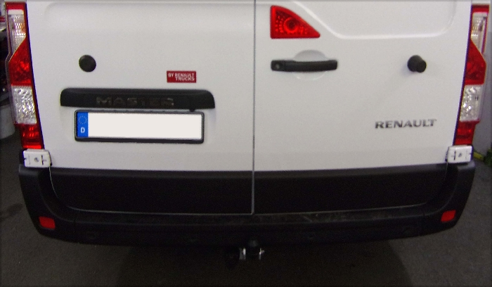 Anhängerkupplung für Renault Master Kastenwagen Frontantrieb ohne Trittbrett, Fzg. ohne Elektrosatz Vorbereitung 2014-2024 Ausf.: starr