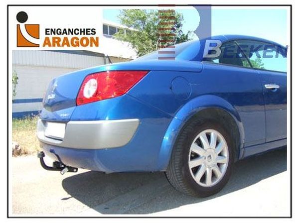 Anhängerkupplung für Renault-Megane Coupé, Baureihe 2003-2009 starr