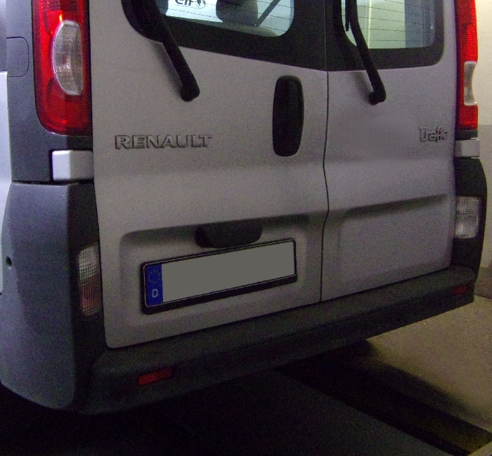 Anhängerkupplung für Renault-Trafic Kasten, Bus,alle, Baureihe 2008-2014 starr