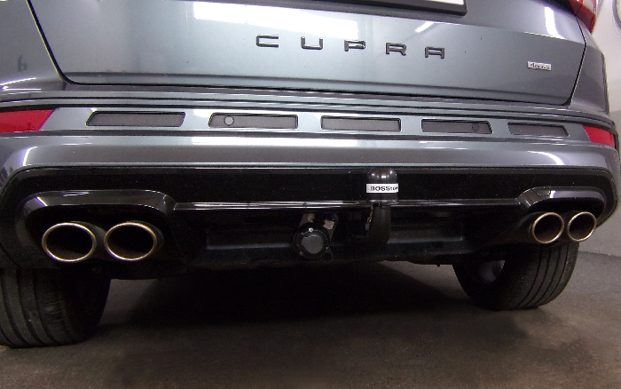 Anhängerkupplung für Seat Ateca spez. Cupra, vorab Anhängelast prüfen 2019-2023 Ausf.: V-abnehmbar