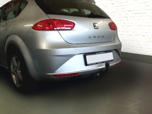 Anhängerkupplung für Seat-Leon Fließheck Typ 1P, nicht FR, FRV, Baureihe 2005-2012 starr