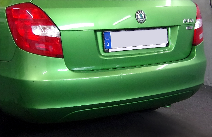 Anhängerkupplung für Skoda-Fabia Kombi, nicht RS, Baureihe 2010-2014 abnehmbar