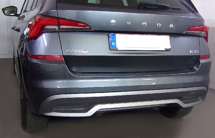 Anhängerkupplung für Skoda Kamiq spez. G-Tec, nur für Heckträgerbetrieb 2019-2023 Ausf.: V-abnehmbar