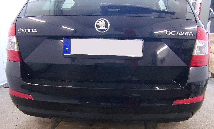Anhängerkupplung für Skoda Octavia 5E Kombi, nicht 4x4, incl RS 2013-2016 Ausf.: V-abnehmbar